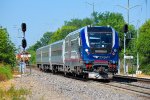 IDTX 4625 Amtrak Midwest Illinois Zephyr